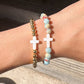 Gold Cross Bracelet