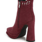 Dalton Studs Embellished High Ankle Boots