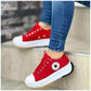 Breathable High Top Canvas Shoes for Women