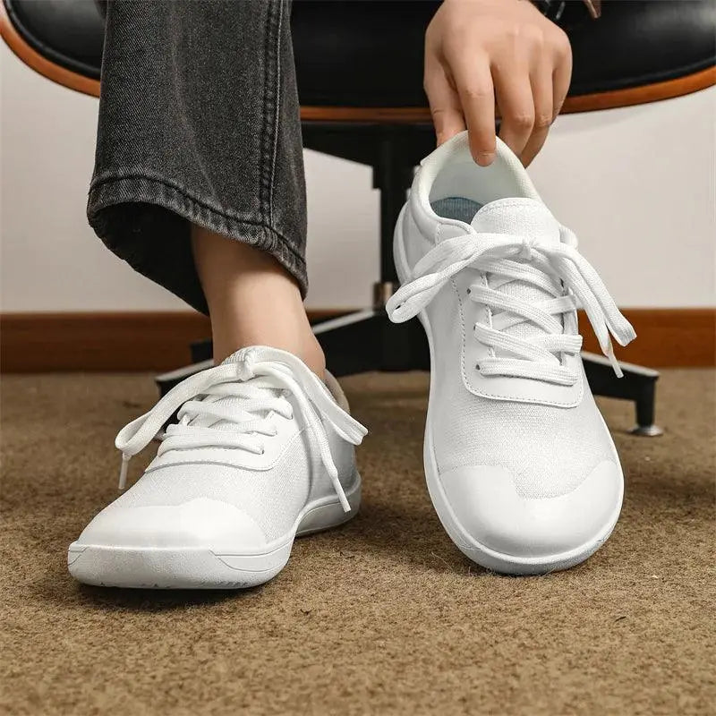 MANDOTOS Men’s Breathable Wide Toe Running Shoes