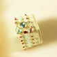Green Amethyst Gold Isla Bracelet