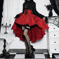 Women’s Dark Gothic Alt Goth Fairycore Grunge Skirt