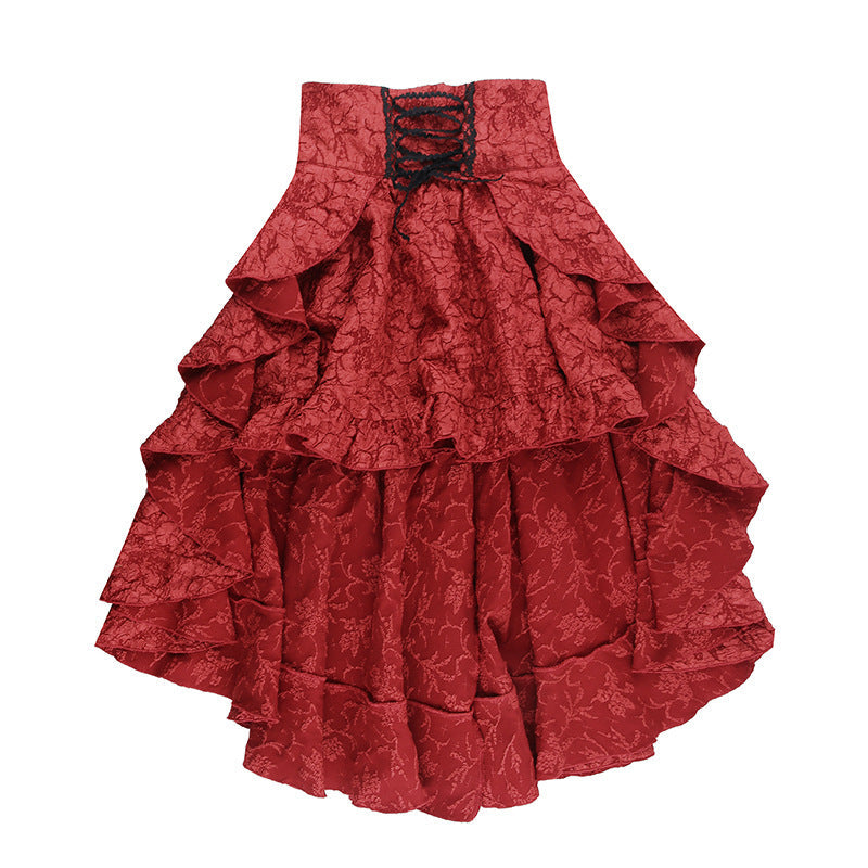 Women’s Dark Gothic Alt Goth Fairycore Grunge Skirt