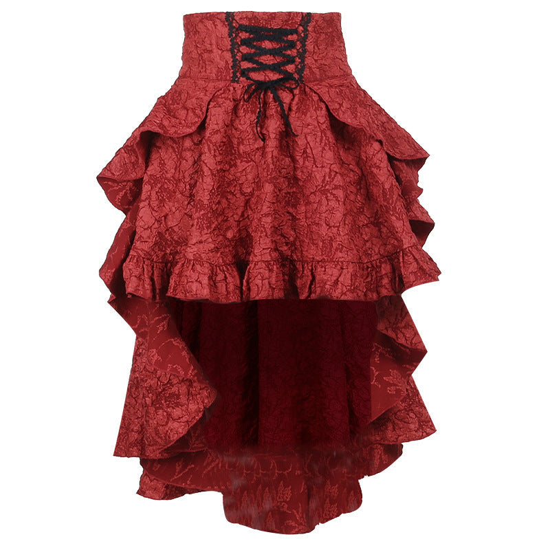 Women’s Dark Gothic Alt Goth Fairycore Grunge Skirt