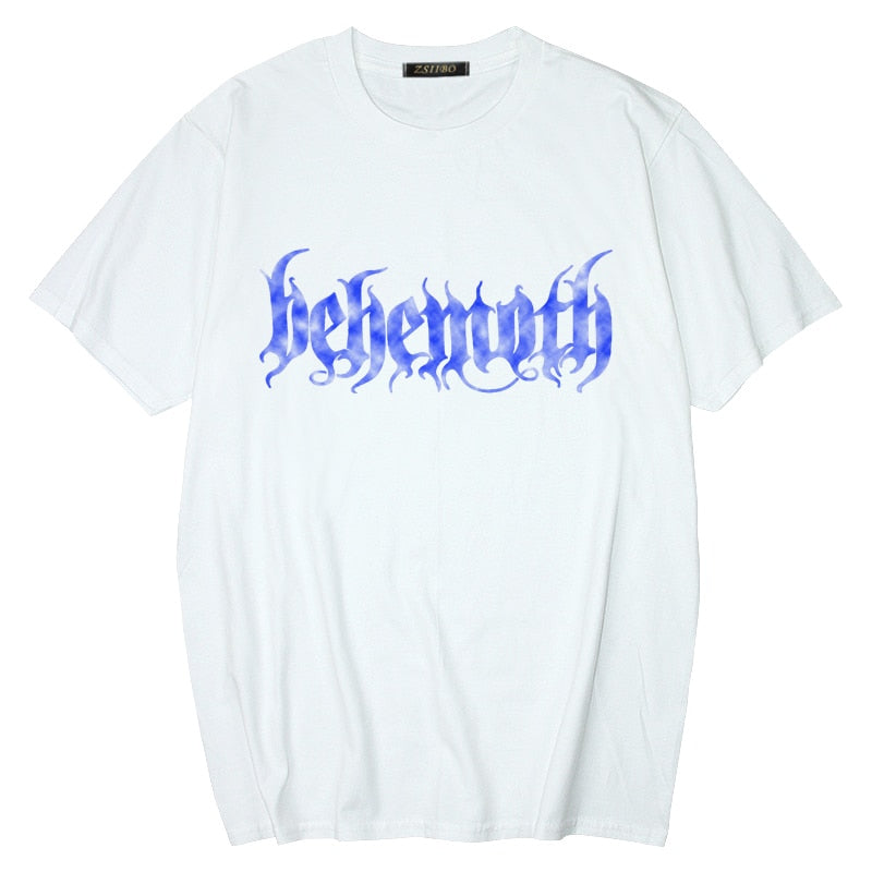 Women’s Oversized Harajuku Gothic Graphic T-Shirt