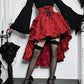 Women’s Dark Gothic Alt Goth Fairycore Grunge Skirt