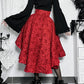 Women’s Dark Gothic Alt Goth Fairycore Grunge Skirt