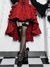 Women’s Dark Gothic Alt Goth Fairycore Grunge Skirt