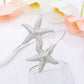 Golden Alloy 2-Starfish Arm Bracelet – Women’s Summer Accessory
