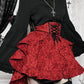 Women’s Dark Gothic Alt Goth Fairycore Grunge Skirt