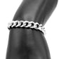 Miami Cuban Link Chain Bracelet Stainless Steel Men Jewelry