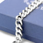 Miami Cuban Link Chain Bracelet Stainless Steel Men Jewelry