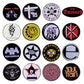Pop Rock Band Pin Brooch Punk Metal Badge Jewelry Gift Accessories