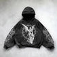 Harajuku hoodie dark punk print hoodies women oversized sweatshirt goth new couples y2k tops goth streetwear gothic clothes
