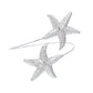 Golden Alloy 2-Starfish Arm Bracelet – Women’s Summer Accessory
