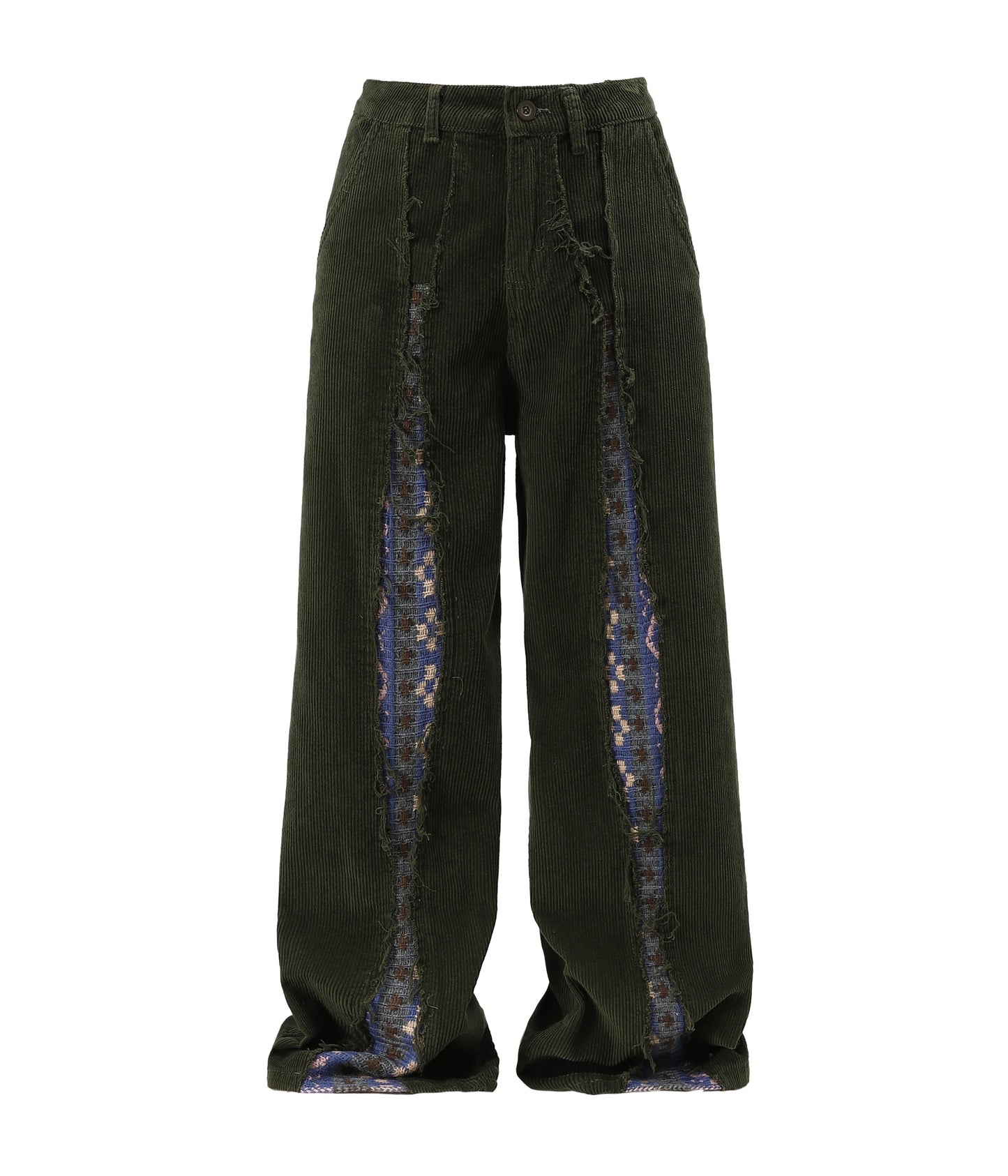 PEACE CORDUROY BAGGY PANTS