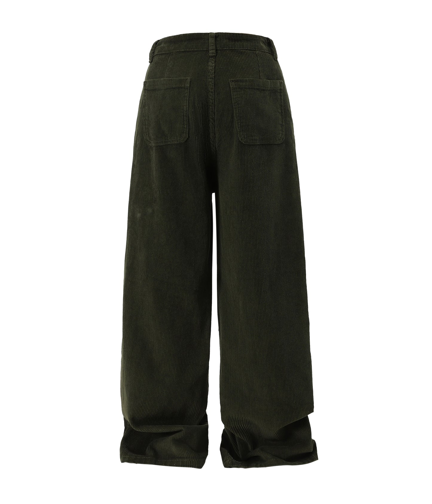 PEACE CORDUROY BAGGY PANTS