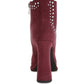 Dalton Studs Embellished High Ankle Boots