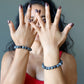 Snowflake Obsidian Bracelet Guardian Protection Stone