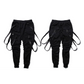 Patterned Cargo Sweatpants